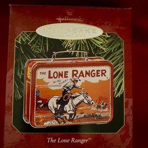 Mini LONE RANGER Lunch Box (2 Sided) Ornament